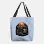 Retro Graveyard-None-Basic Tote-Bag-glitchygorilla