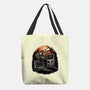 Retro Graveyard-None-Basic Tote-Bag-glitchygorilla