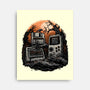 Retro Graveyard-None-Stretched-Canvas-glitchygorilla