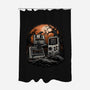 Retro Graveyard-None-Polyester-Shower Curtain-glitchygorilla
