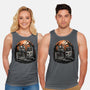 Retro Graveyard-Unisex-Basic-Tank-glitchygorilla