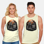 Retro Graveyard-Unisex-Basic-Tank-glitchygorilla