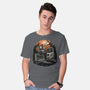 Retro Graveyard-Mens-Basic-Tee-glitchygorilla