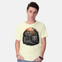 Retro Graveyard-Mens-Basic-Tee-glitchygorilla