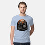 Retro Graveyard-Mens-Premium-Tee-glitchygorilla