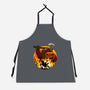 Galloping Hessian-Unisex-Kitchen-Apron-rmatix