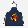 Galloping Hessian-Unisex-Kitchen-Apron-rmatix