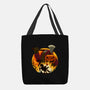 Galloping Hessian-None-Basic Tote-Bag-rmatix