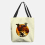 Galloping Hessian-None-Basic Tote-Bag-rmatix