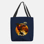 Galloping Hessian-None-Basic Tote-Bag-rmatix