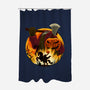 Galloping Hessian-None-Polyester-Shower Curtain-rmatix