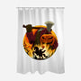 Galloping Hessian-None-Polyester-Shower Curtain-rmatix
