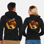 Galloping Hessian-Unisex-Zip-Up-Sweatshirt-rmatix