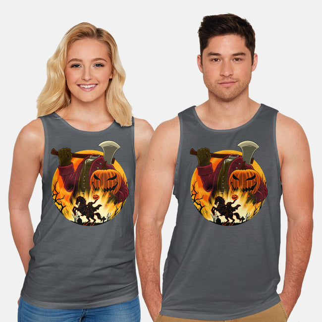 Galloping Hessian-Unisex-Basic-Tank-rmatix
