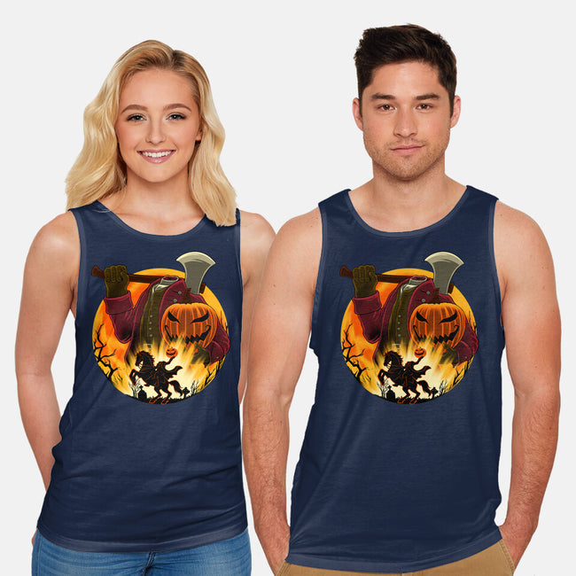 Galloping Hessian-Unisex-Basic-Tank-rmatix