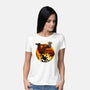 Galloping Hessian-Womens-Basic-Tee-rmatix