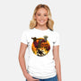 Galloping Hessian-Womens-Fitted-Tee-rmatix