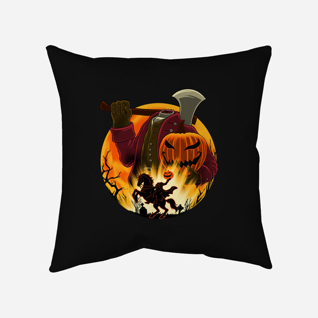 Galloping Hessian-None-Removable Cover w Insert-Throw Pillow-rmatix