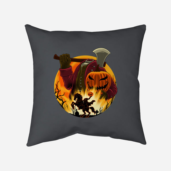Galloping Hessian-None-Removable Cover w Insert-Throw Pillow-rmatix