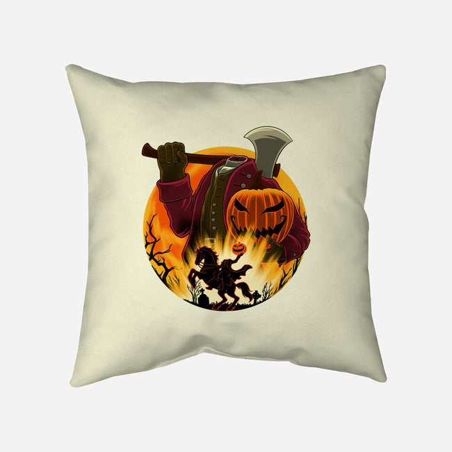 Galloping Hessian-None-Removable Cover w Insert-Throw Pillow-rmatix