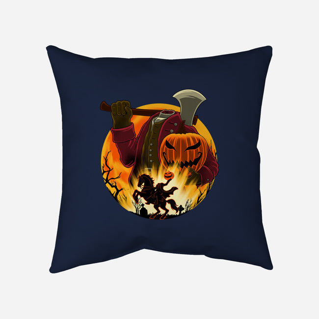 Galloping Hessian-None-Removable Cover w Insert-Throw Pillow-rmatix