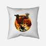 Galloping Hessian-None-Removable Cover w Insert-Throw Pillow-rmatix