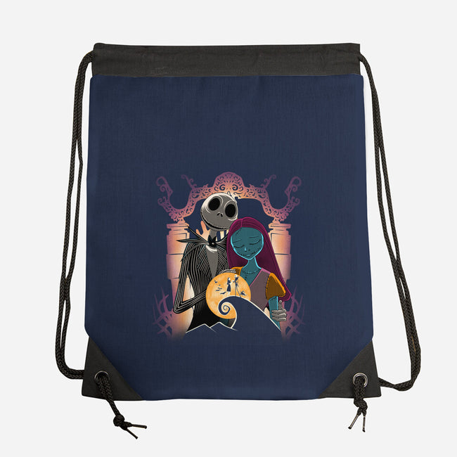 Pumpkin Patch Lovers-None-Drawstring-Bag-rmatix