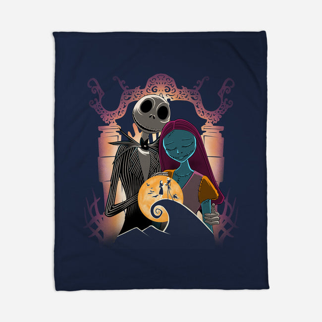 Pumpkin Patch Lovers-None-Fleece-Blanket-rmatix