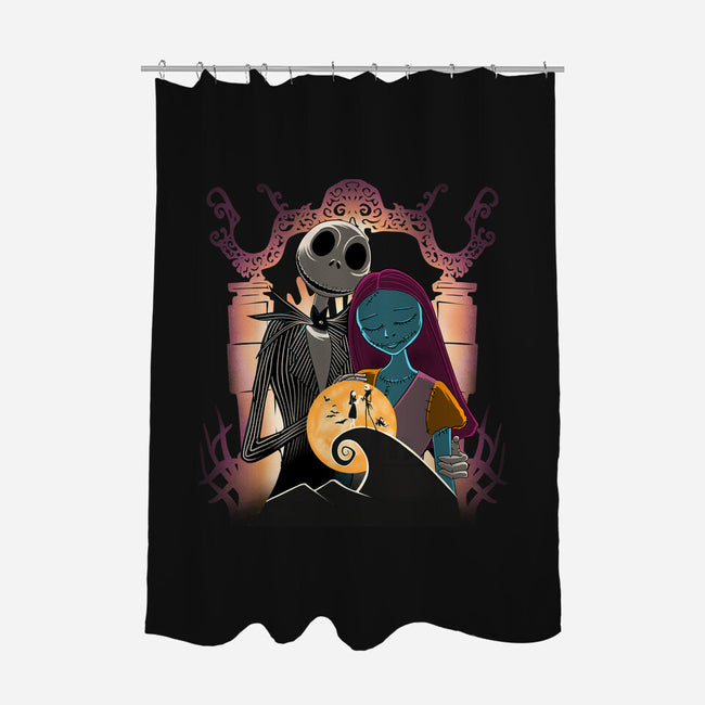 Pumpkin Patch Lovers-None-Polyester-Shower Curtain-rmatix