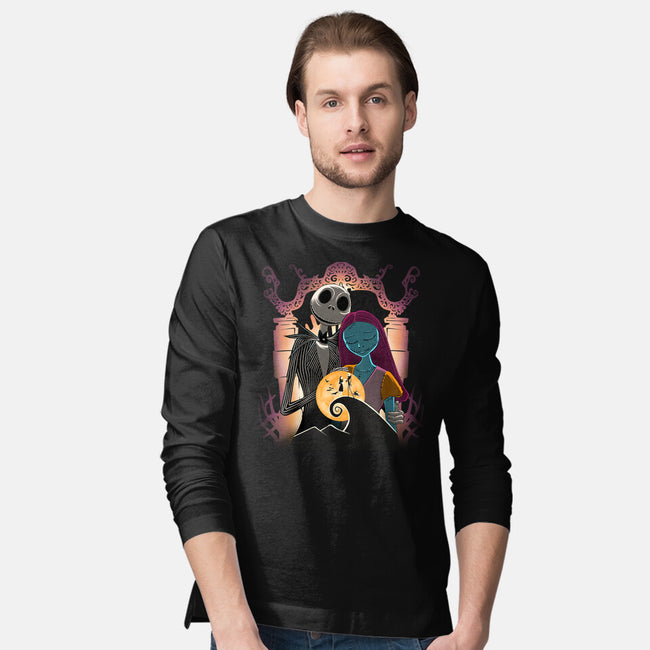 Pumpkin Patch Lovers-Mens-Long Sleeved-Tee-rmatix