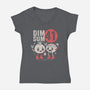 Dim Sum 41-Womens-V-Neck-Tee-Nemons