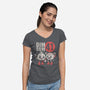Dim Sum 41-Womens-V-Neck-Tee-Nemons