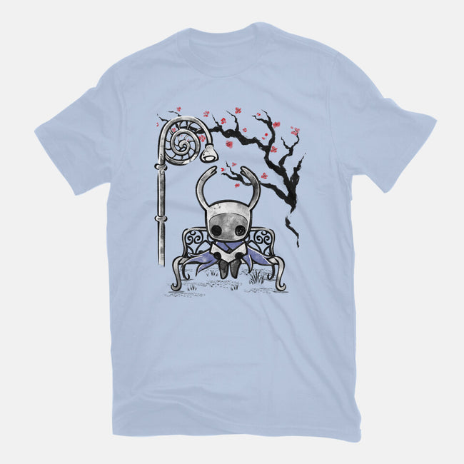 The Knight Sumi-E-Womens-Fitted-Tee-Astrobot Invention