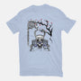 The Knight Sumi-E-Womens-Fitted-Tee-Astrobot Invention