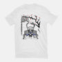 The Knight Sumi-E-Womens-Fitted-Tee-Astrobot Invention