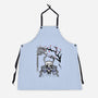 The Knight Sumi-E-Unisex-Kitchen-Apron-Astrobot Invention