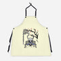 The Knight Sumi-E-Unisex-Kitchen-Apron-Astrobot Invention