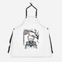 The Knight Sumi-E-Unisex-Kitchen-Apron-Astrobot Invention