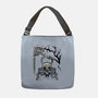 The Knight Sumi-E-None-Adjustable Tote-Bag-Astrobot Invention