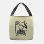 The Knight Sumi-E-None-Adjustable Tote-Bag-Astrobot Invention