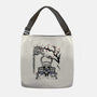The Knight Sumi-E-None-Adjustable Tote-Bag-Astrobot Invention