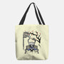 The Knight Sumi-E-None-Basic Tote-Bag-Astrobot Invention