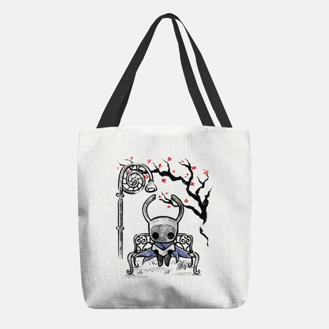 The Knight Sumi-E-None-Basic Tote-Bag-Astrobot Invention
