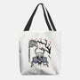 The Knight Sumi-E-None-Basic Tote-Bag-Astrobot Invention