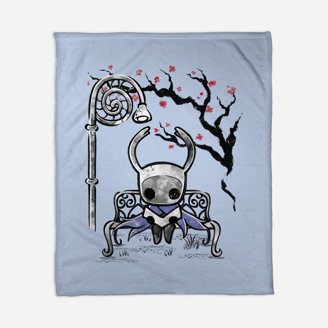 The Knight Sumi-E-None-Fleece-Blanket-Astrobot Invention