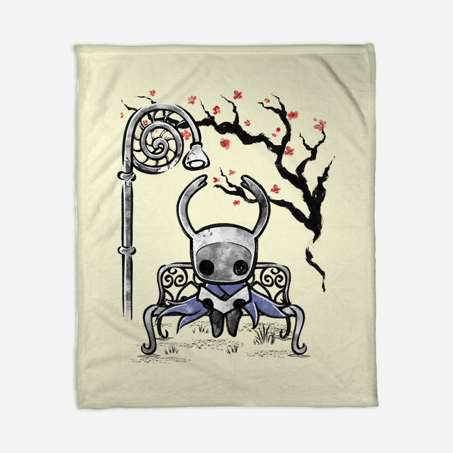The Knight Sumi-E-None-Fleece-Blanket-Astrobot Invention