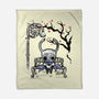 The Knight Sumi-E-None-Fleece-Blanket-Astrobot Invention