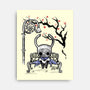 The Knight Sumi-E-None-Stretched-Canvas-Astrobot Invention