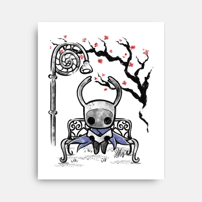 The Knight Sumi-E-None-Stretched-Canvas-Astrobot Invention