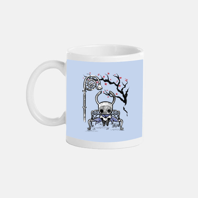 The Knight Sumi-E-None-Mug-Drinkware-Astrobot Invention